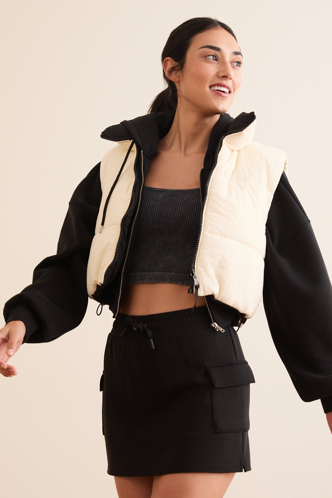 FlipFlex Cropped Vest