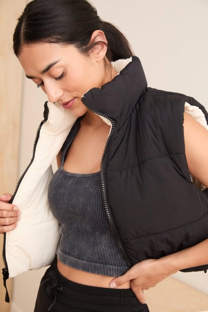FlipFlex Cropped Vest