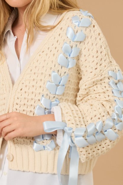 Carla Bow Cardigan