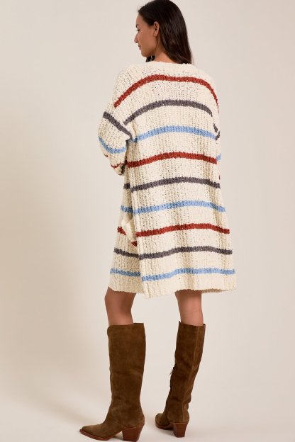 Blythe Striped Chenille Cardigan
