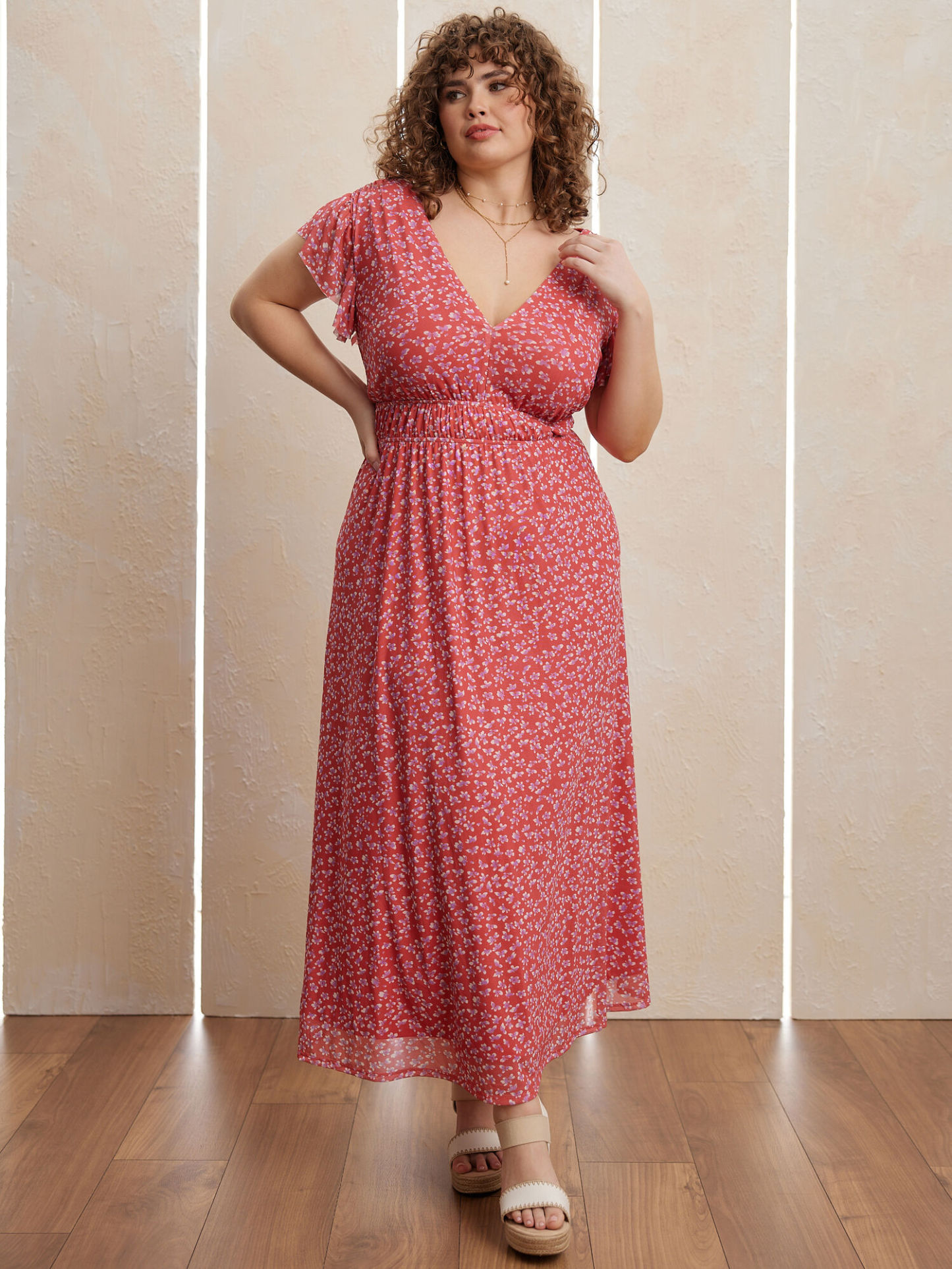 Rachel Floral Maxi Dress