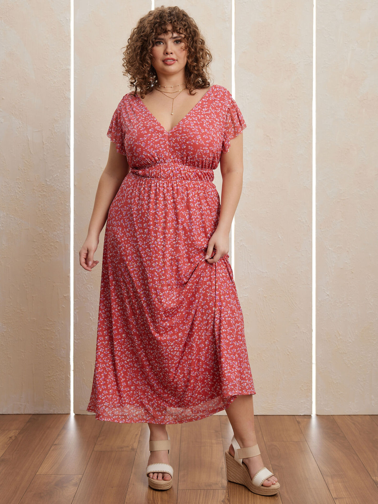 Rachel Floral Maxi Dress