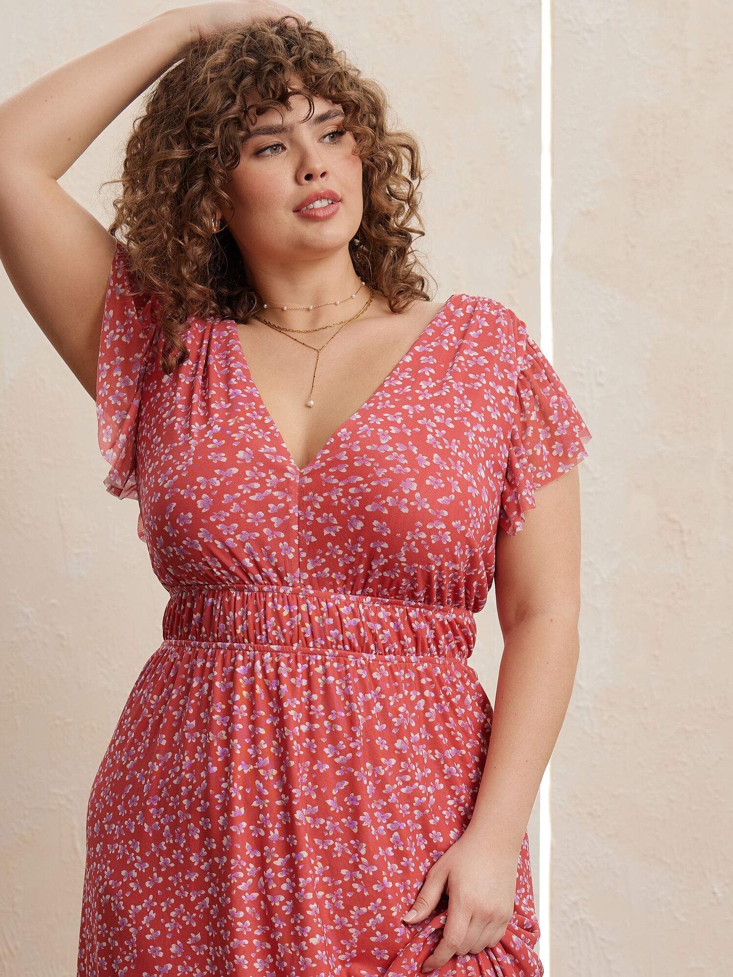 Rachel Floral Maxi Dress