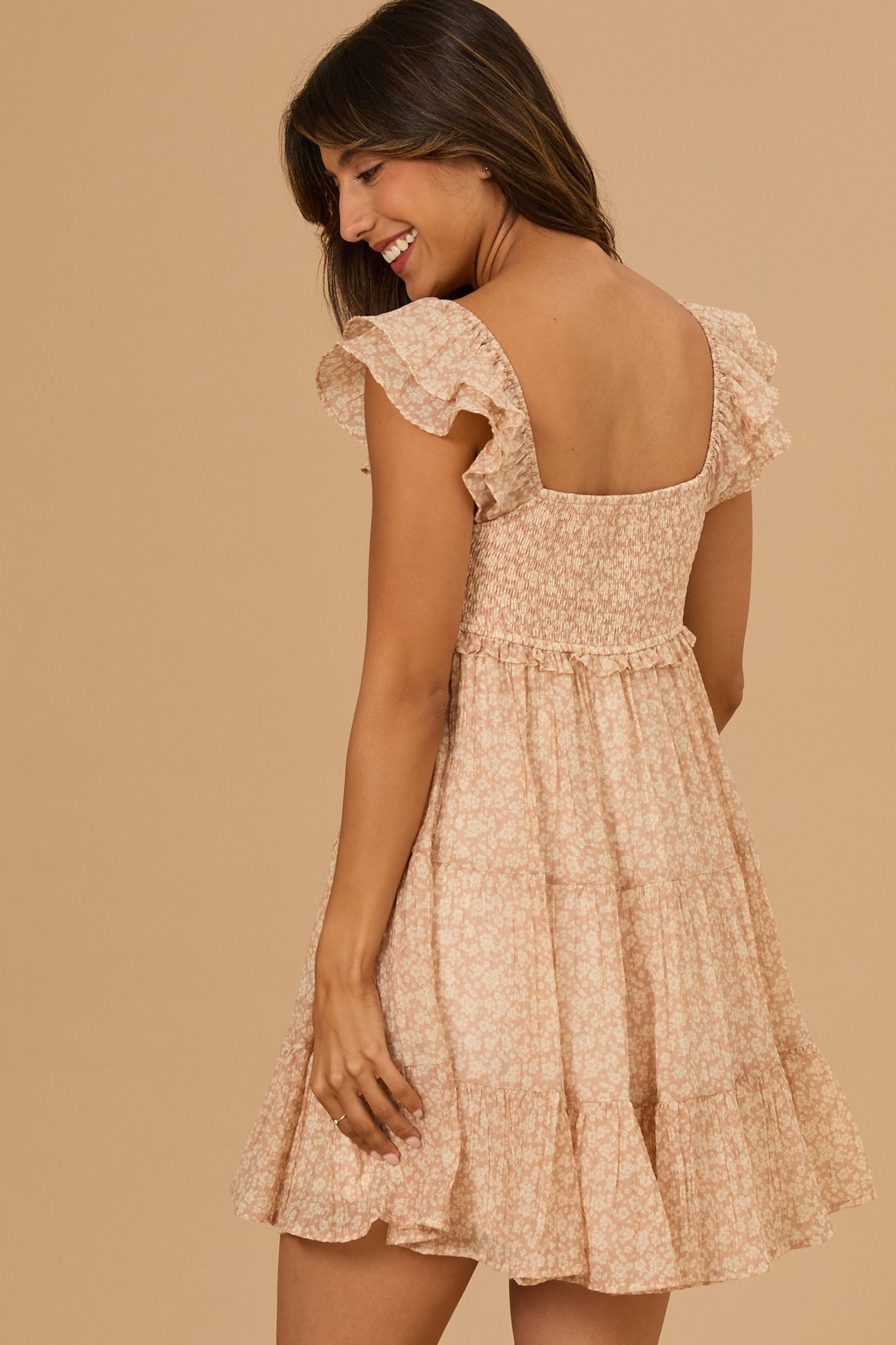 Toby Babydoll Floral Dress