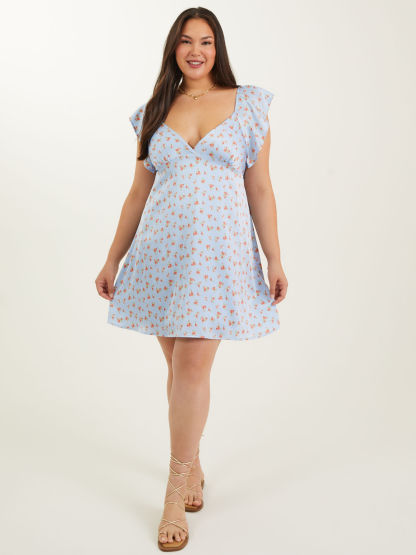 Kate Satin Mini Dress
