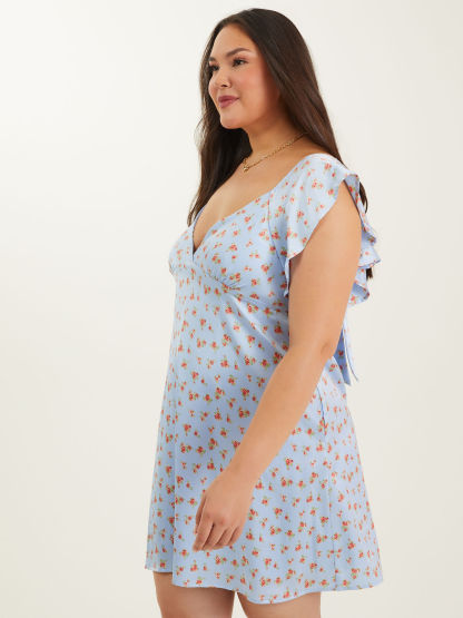 Kate Satin Mini Dress