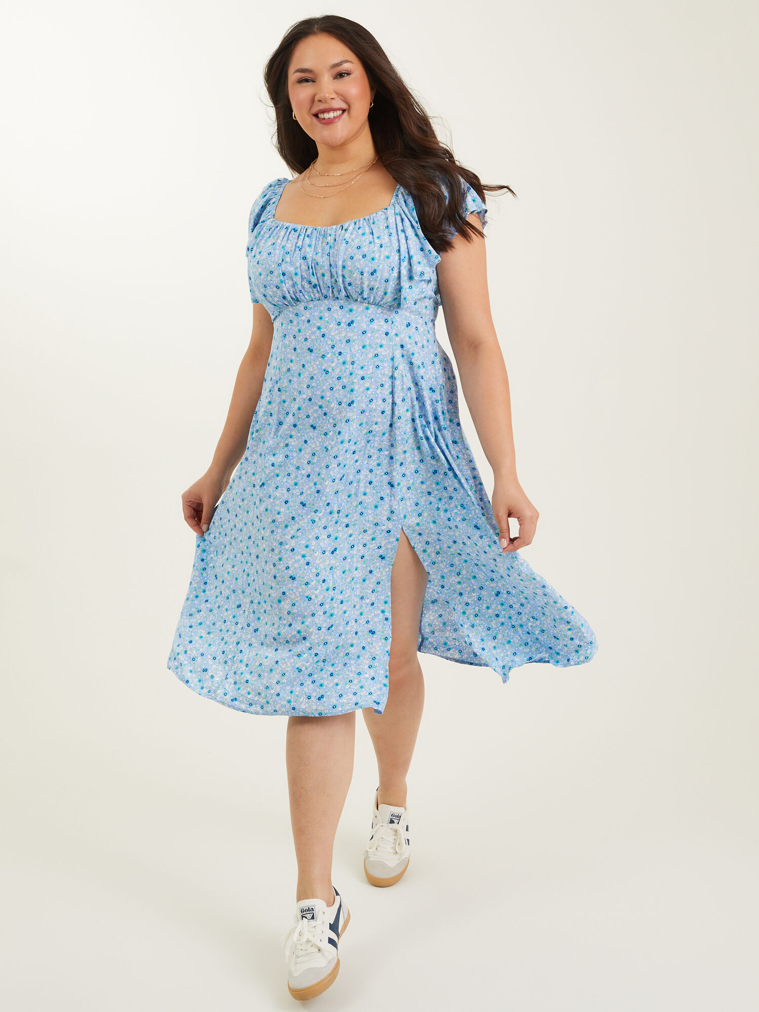 Jodie Floral Midi Dress