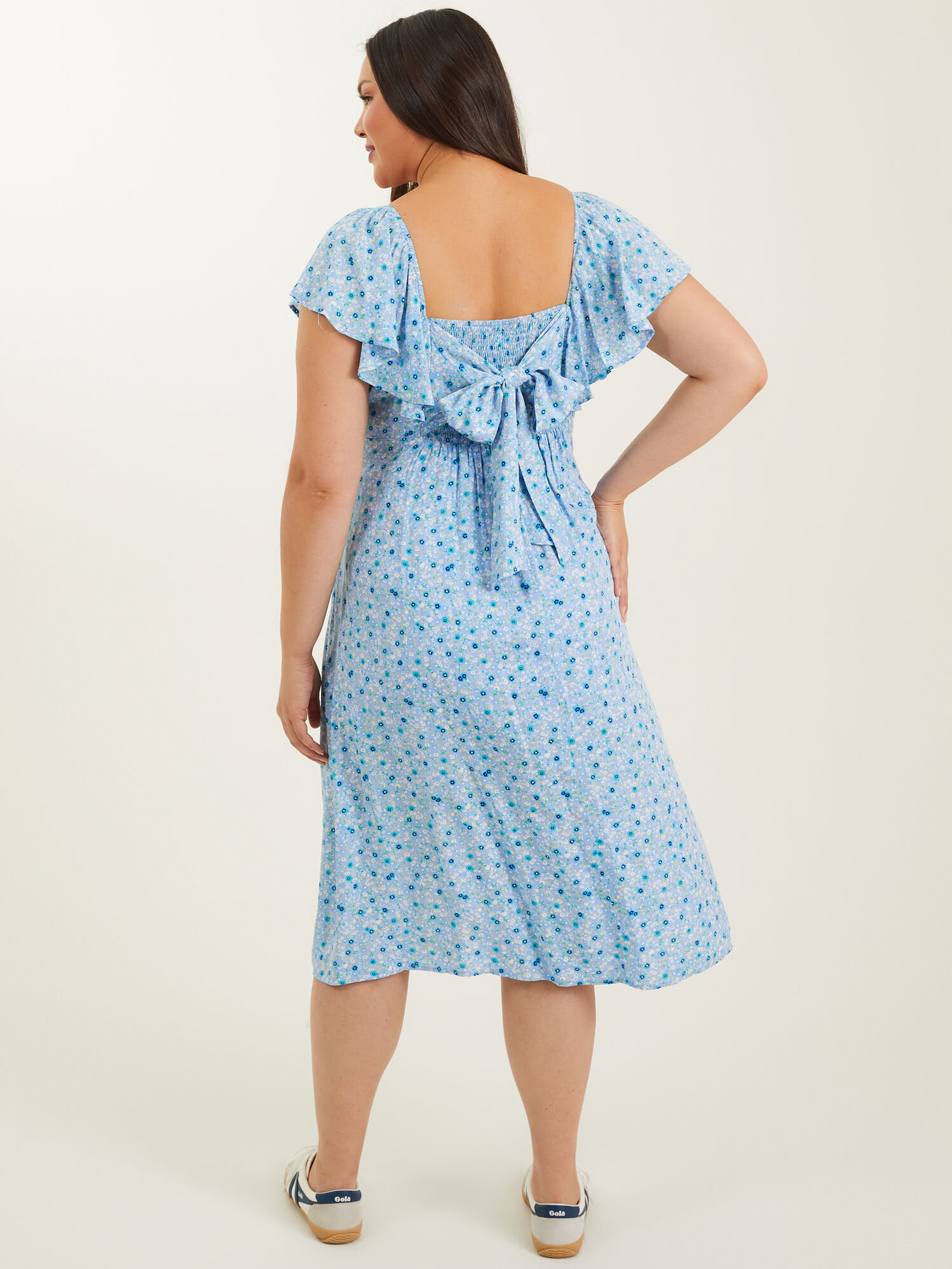 Jodie Floral Midi Dress
