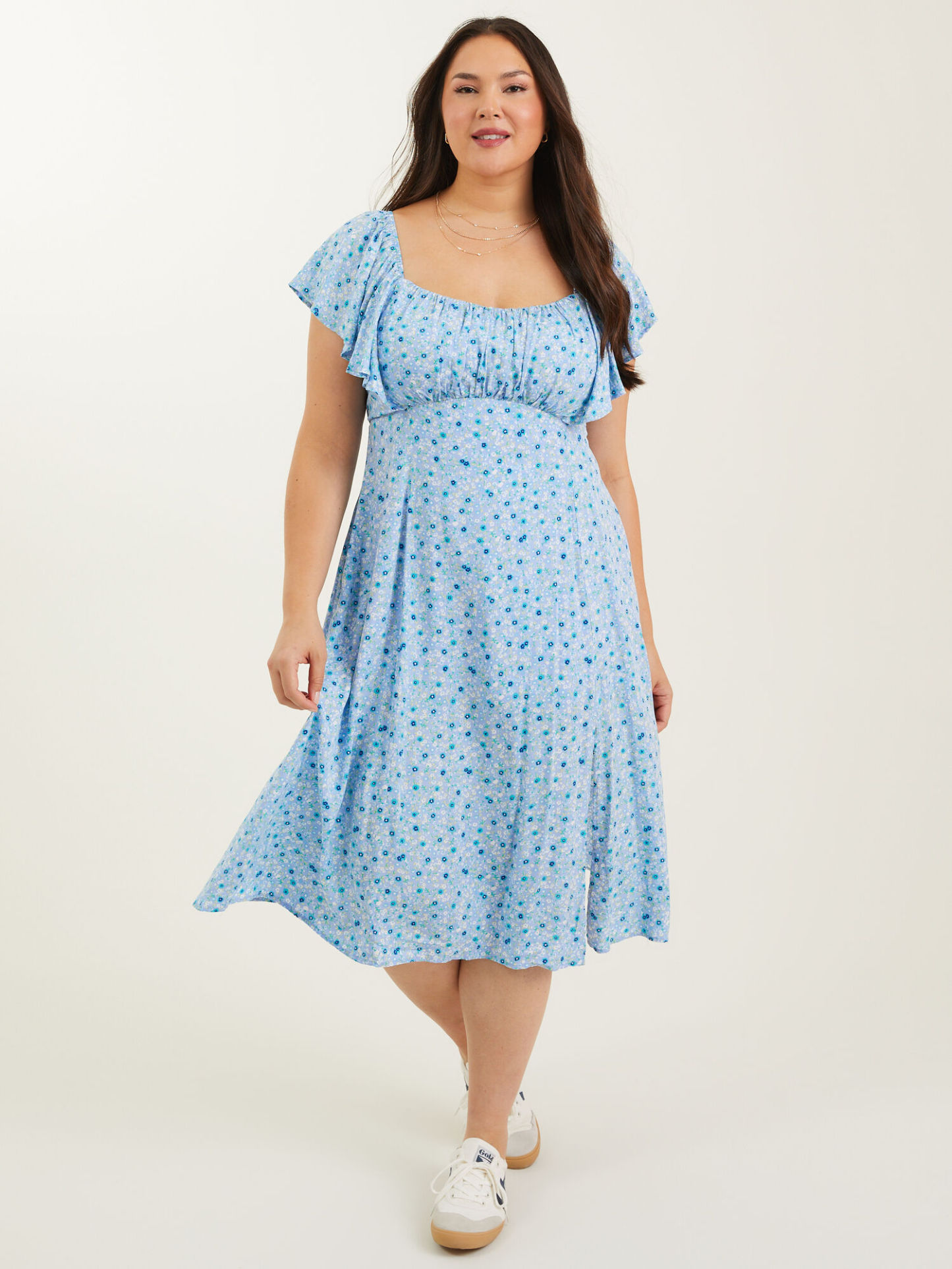 Jodie Floral Midi Dress