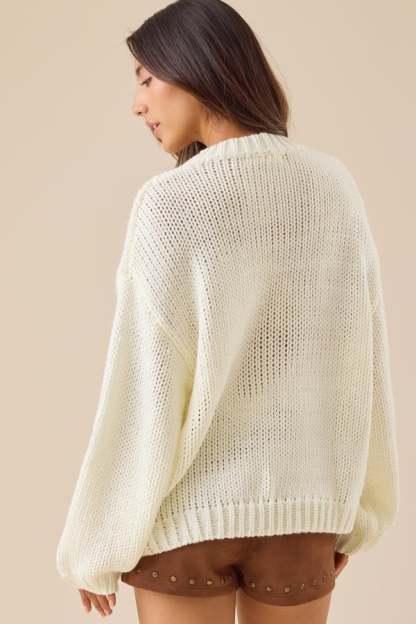 Jessie Boot & Bow Sweater