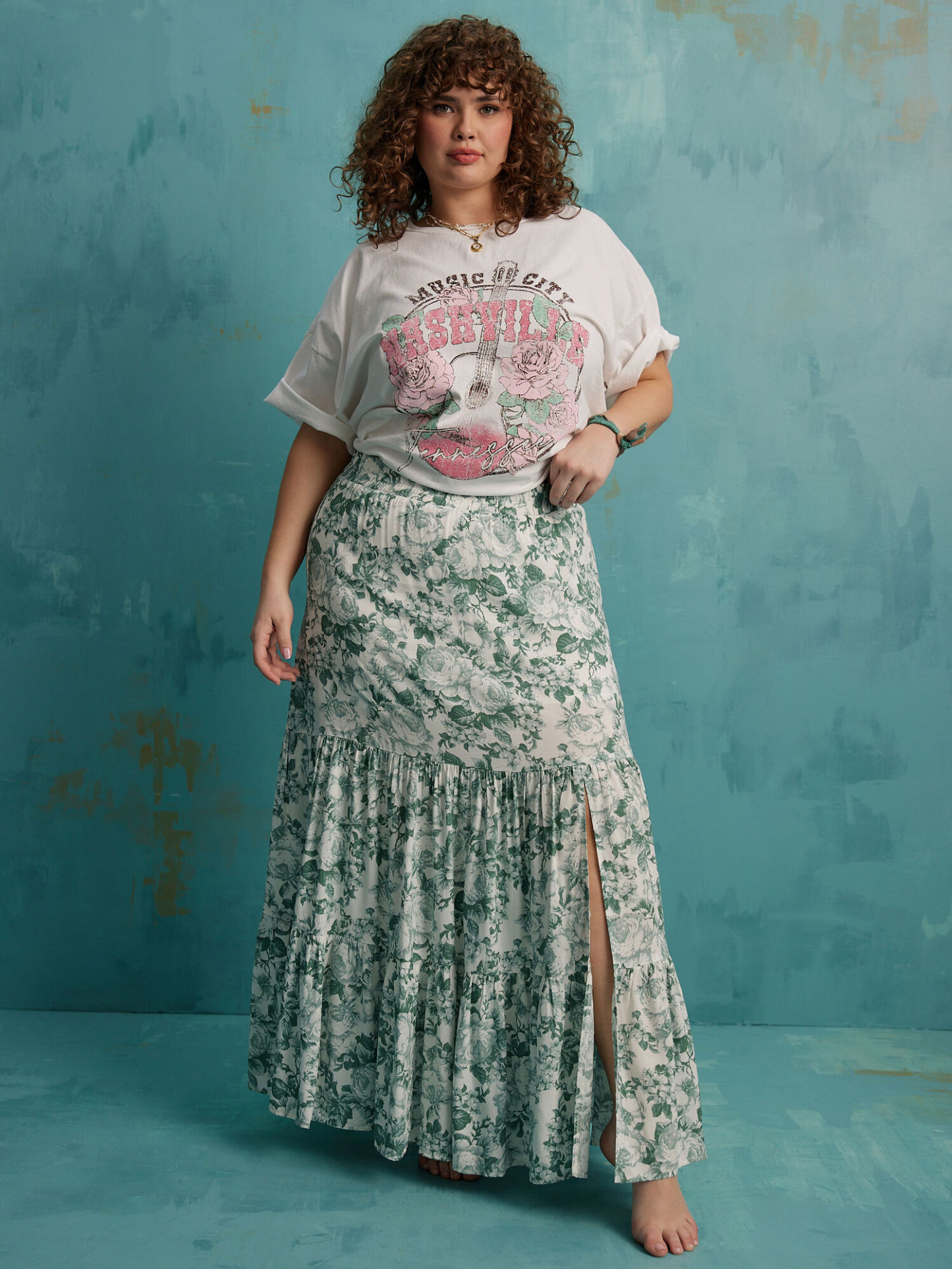 Nashville Music City Graphic Tee