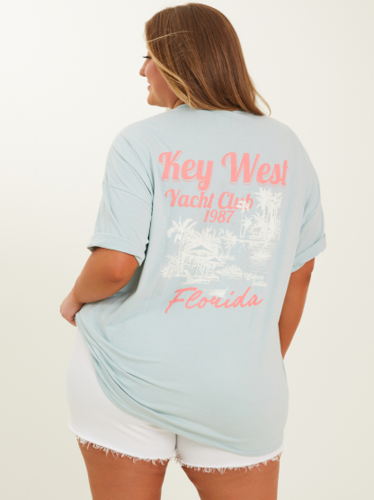Key West Yacht Club Graphic Tee