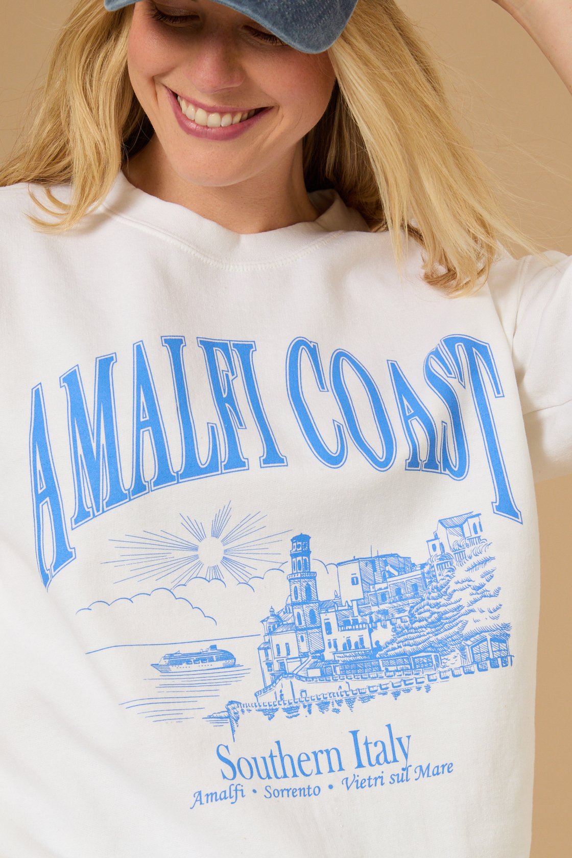 Amalfi Coast Graphic Sweatshirt