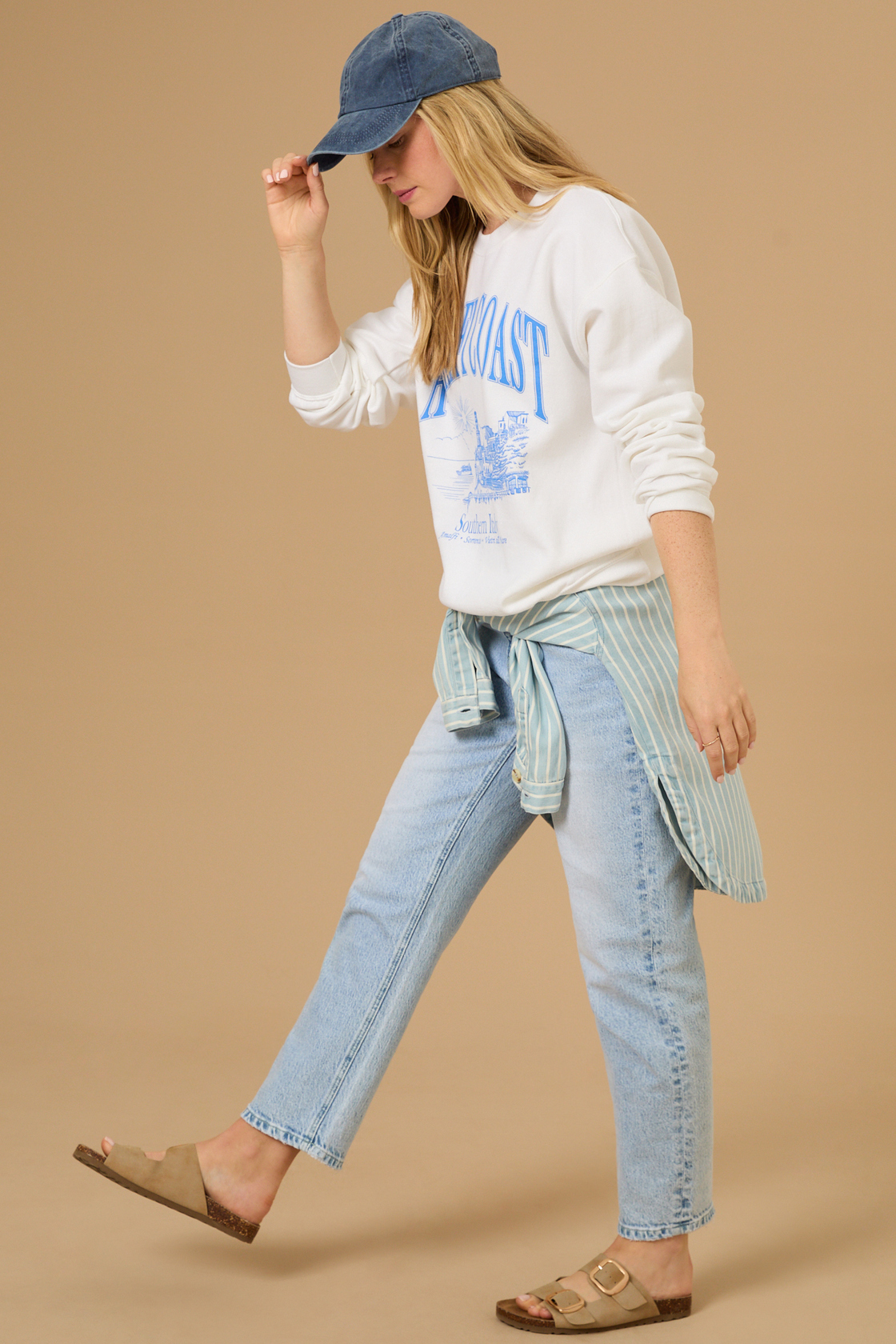 Amalfi Coast Graphic Sweatshirt