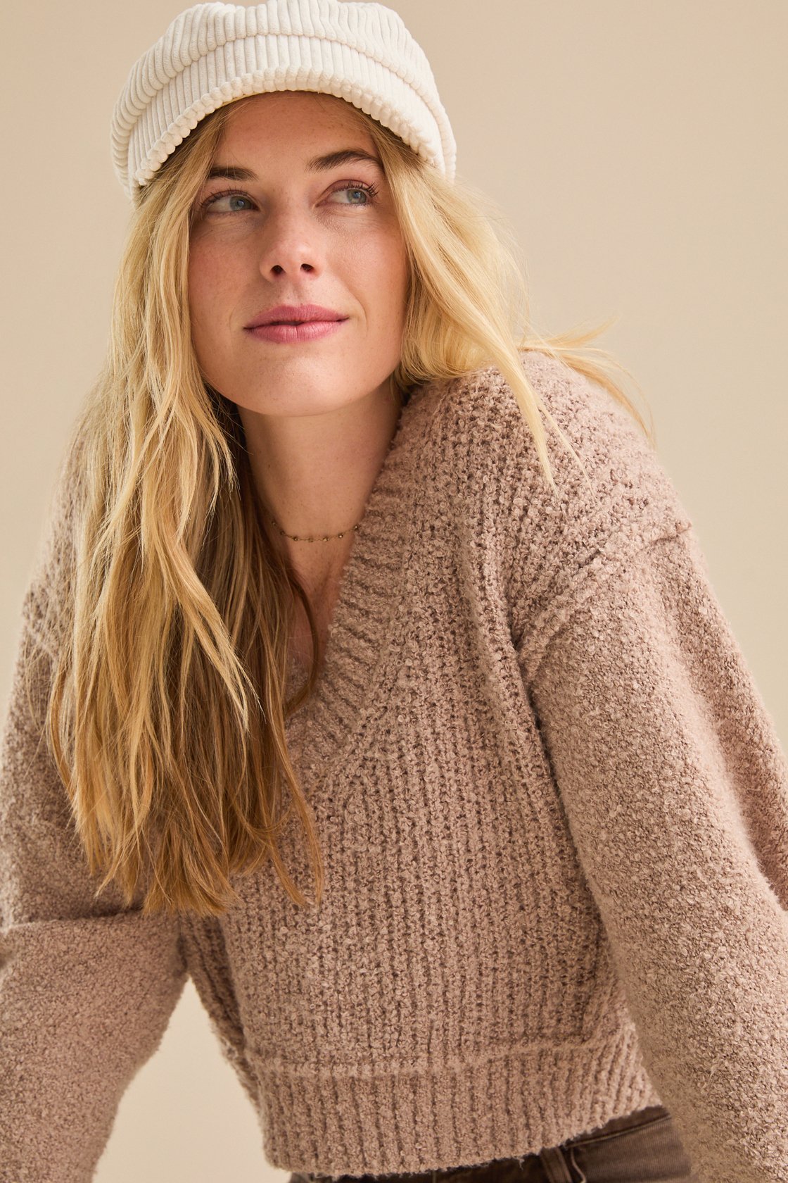 Noelle Nubby Dolman Sweater