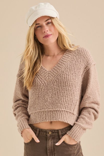 Noelle Nubby Dolman Sweater