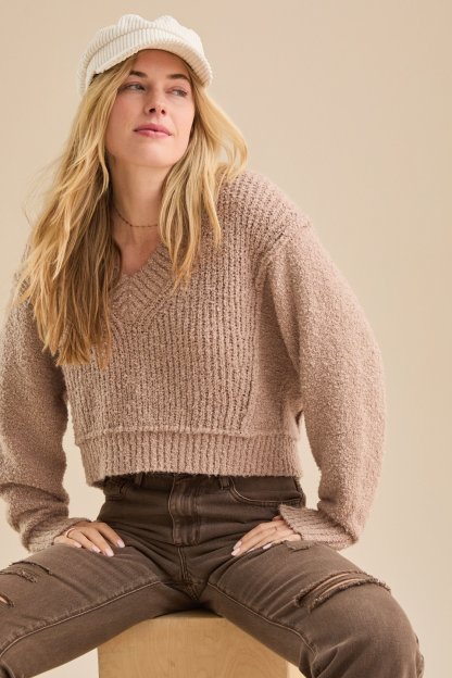 Noelle Nubby Dolman Sweater