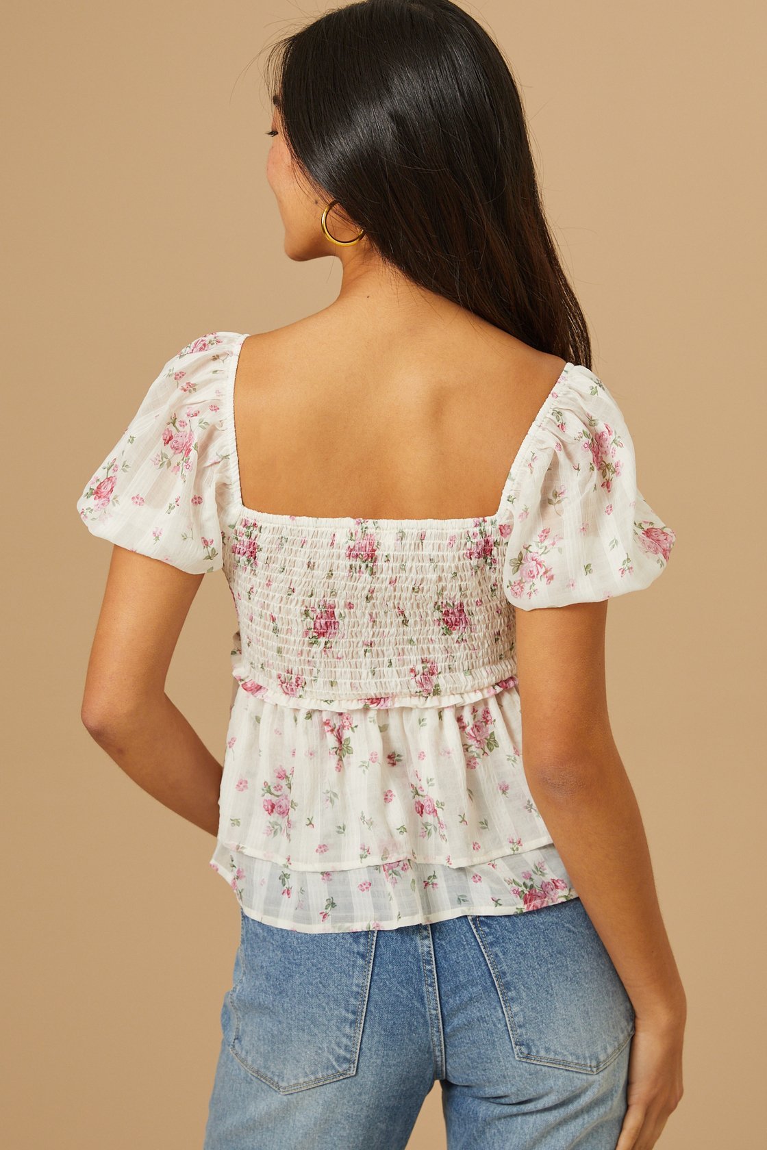 Caroline Floral Top