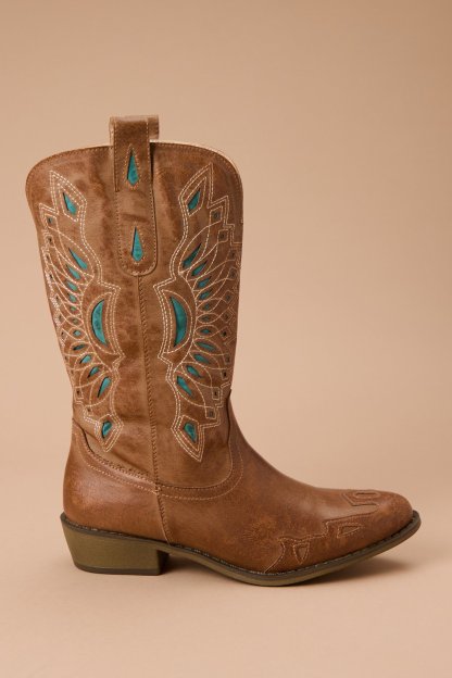 Bandera Cut Out Western Boots