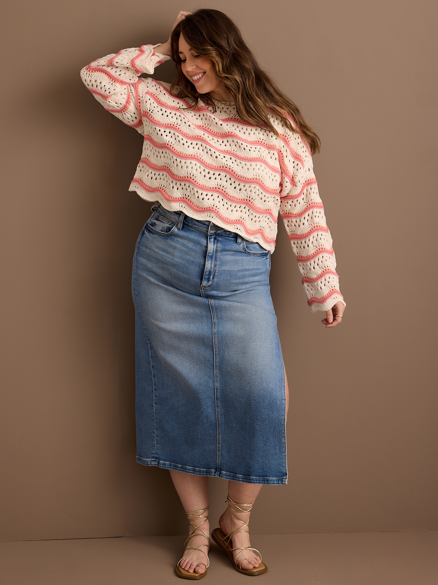 Skylar Bell Sleeve Sweater