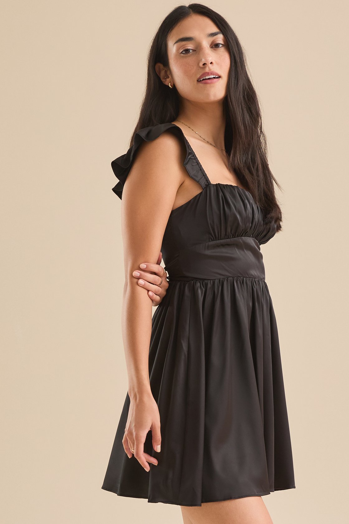 Greer Satin Dress