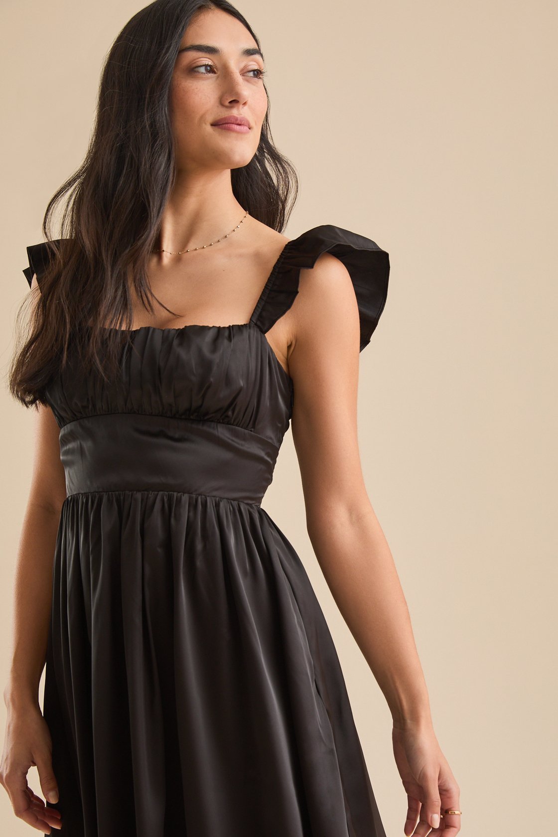 Greer Satin Dress