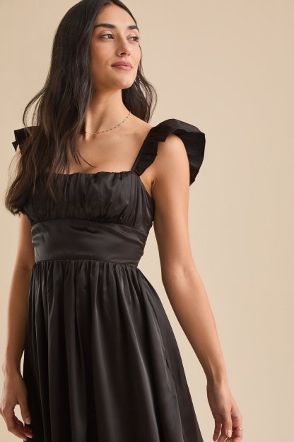 Greer Satin Dress