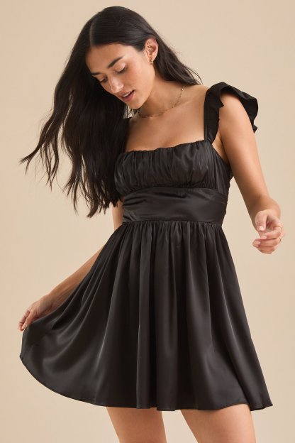 Greer Satin Dress