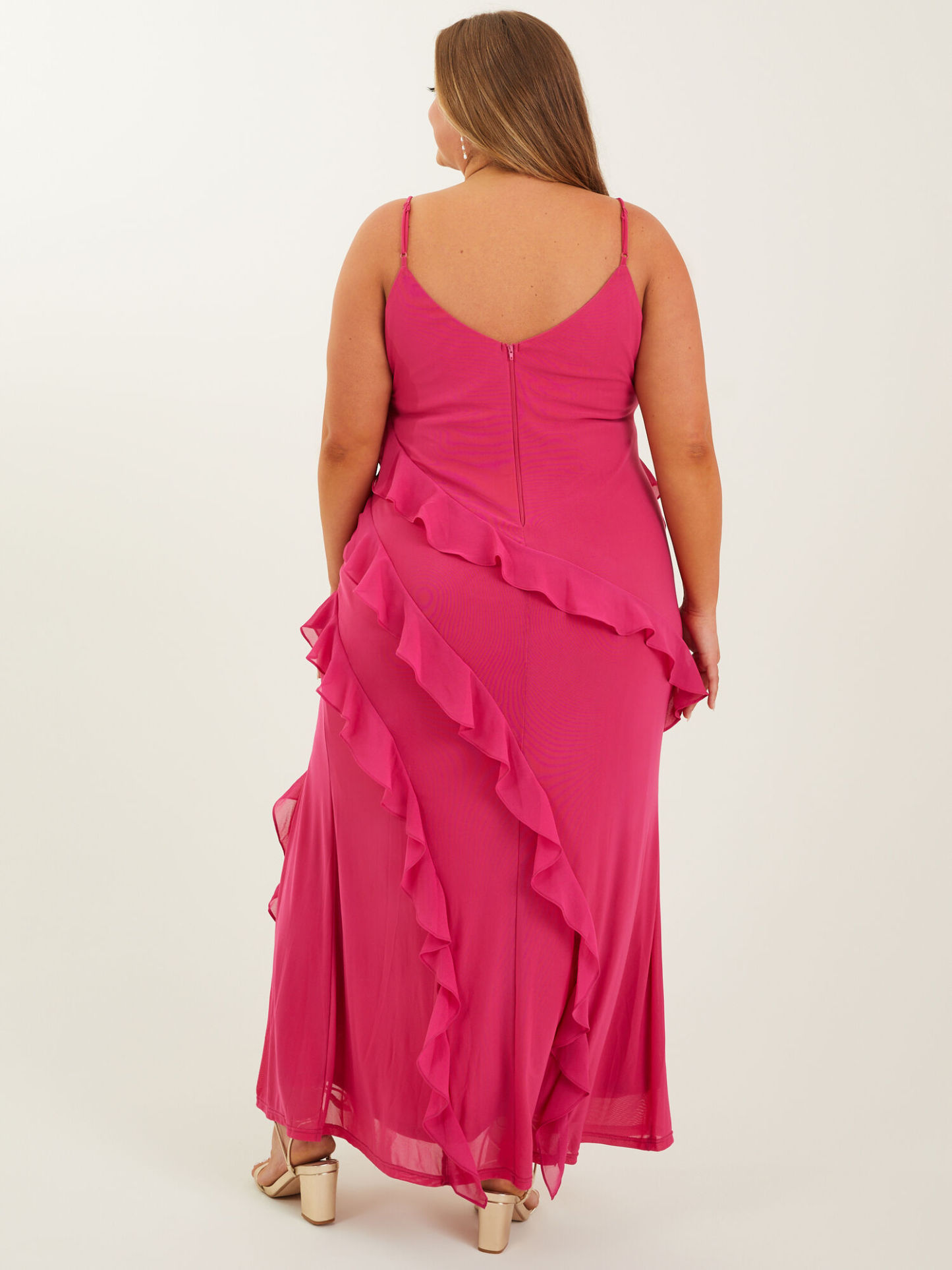 Bridgette Ruffle Maxi Dress