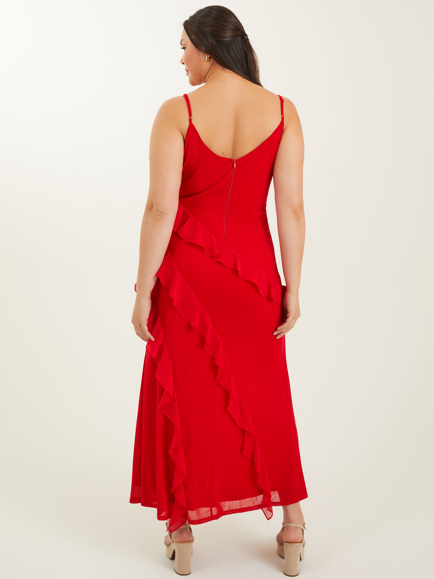 Bridgette Ruffle Maxi Dress