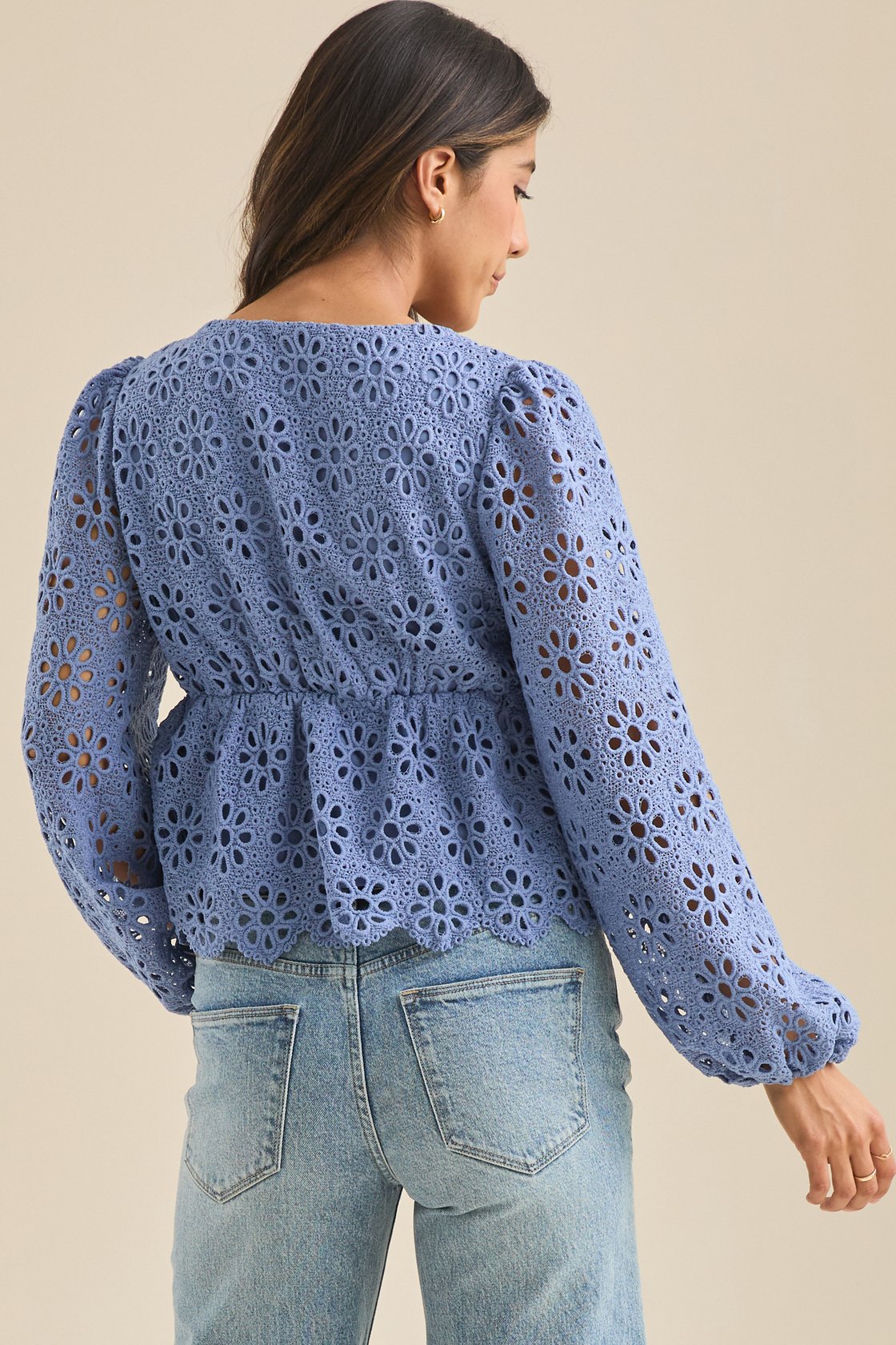 Fallon Lace Babydoll Top