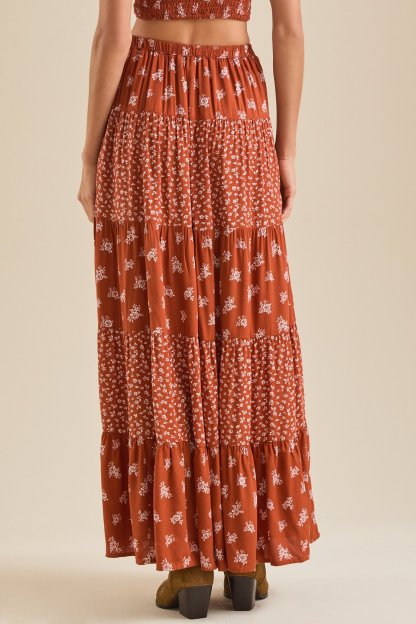 Maia Floral Midi Skirt