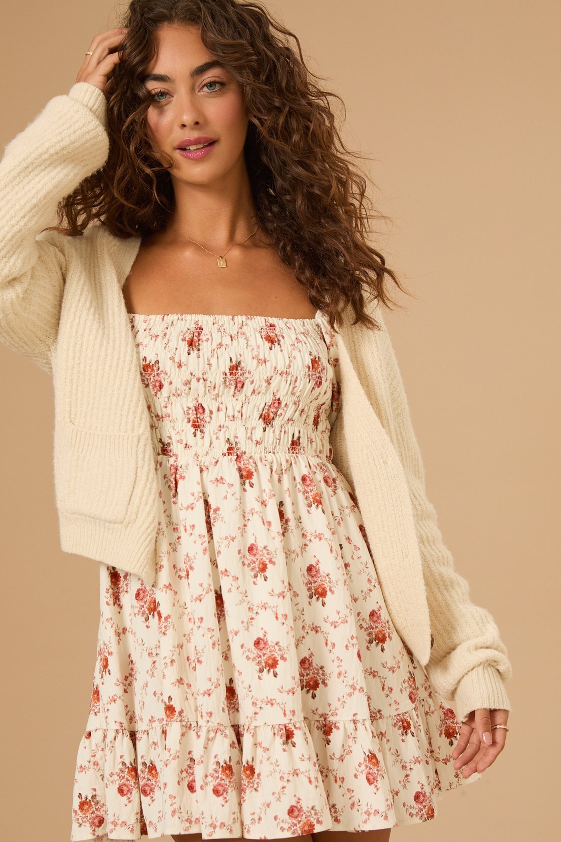 Eden Floral Mini Dress