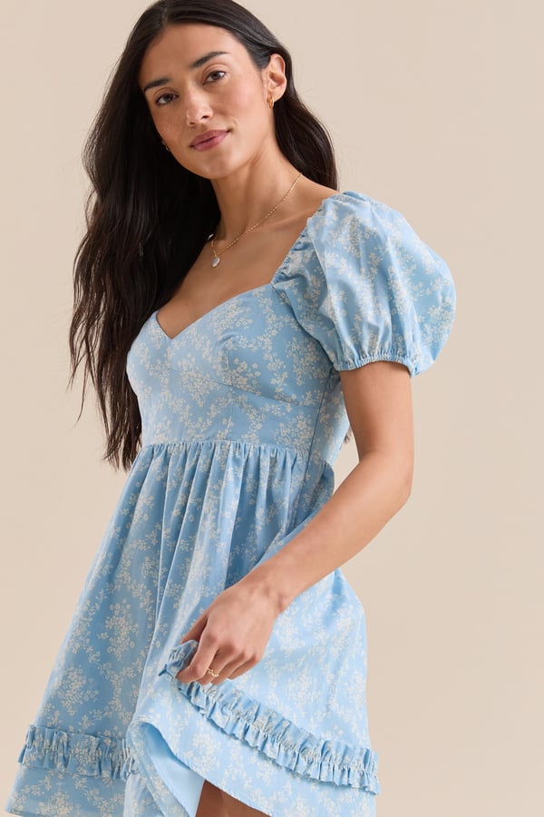 Meggie Floral Babydoll Dress