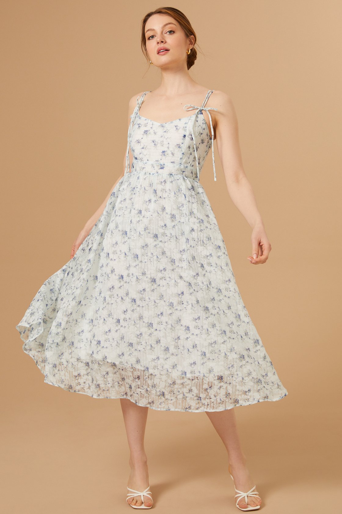 Elle Floral Midi Dress