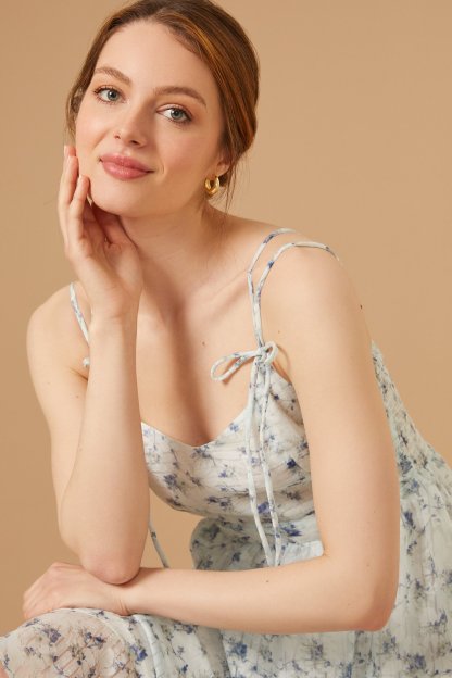 Elle Floral Midi Dress