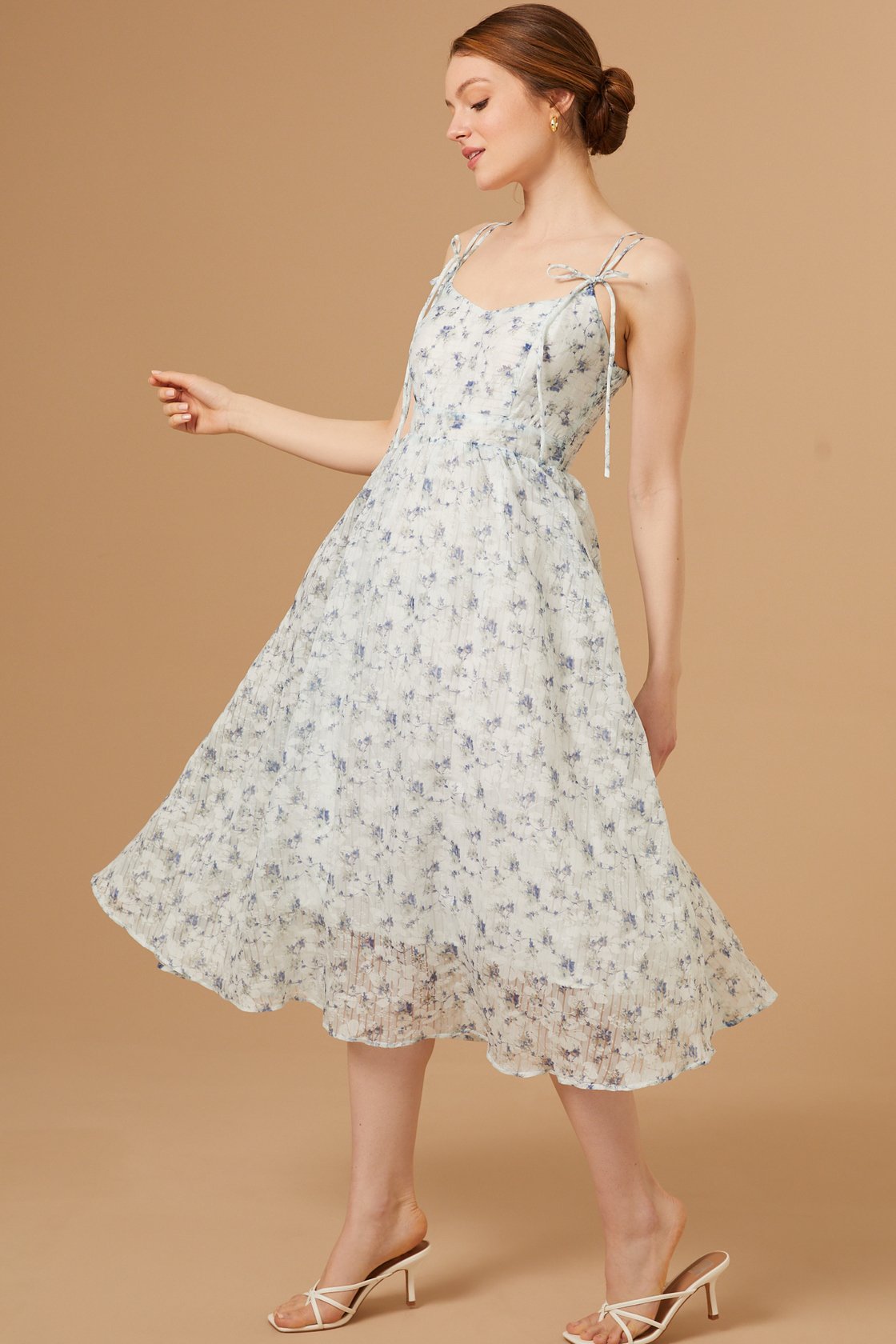 Elle Floral Midi Dress