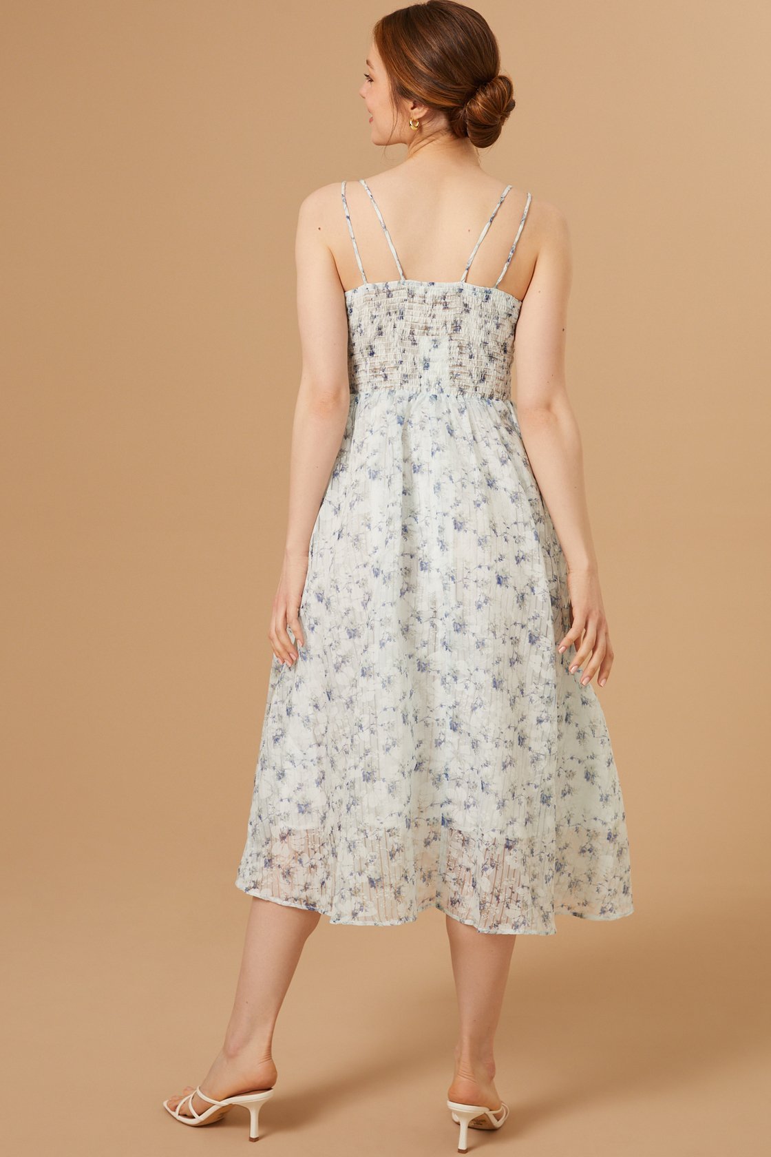 Elle Floral Midi Dress