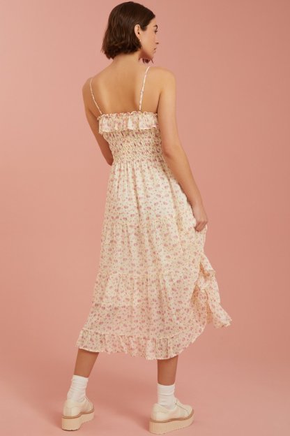Jordan Floral Midi Dress