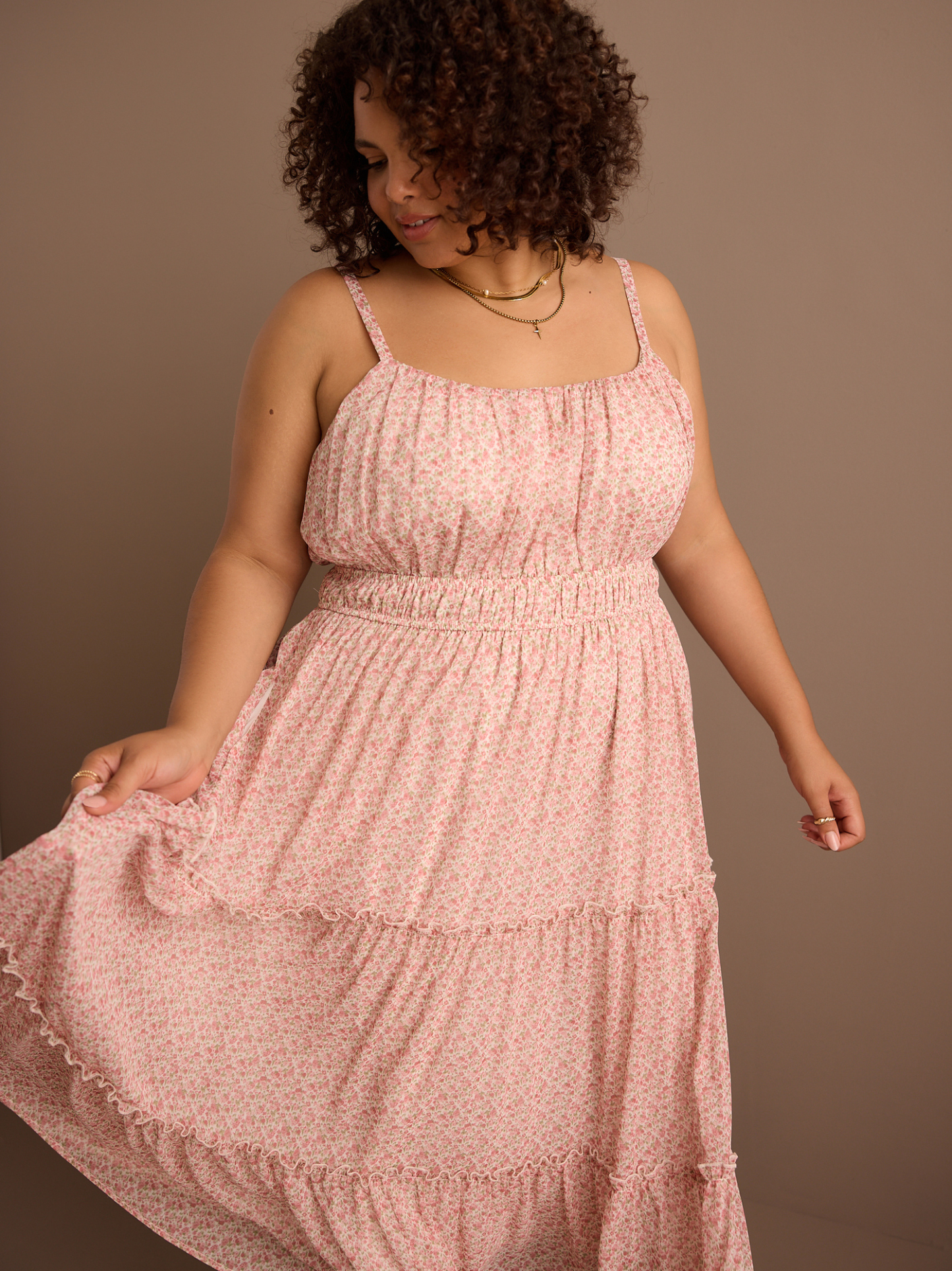 Katie Floral Tiered Maxi Dress