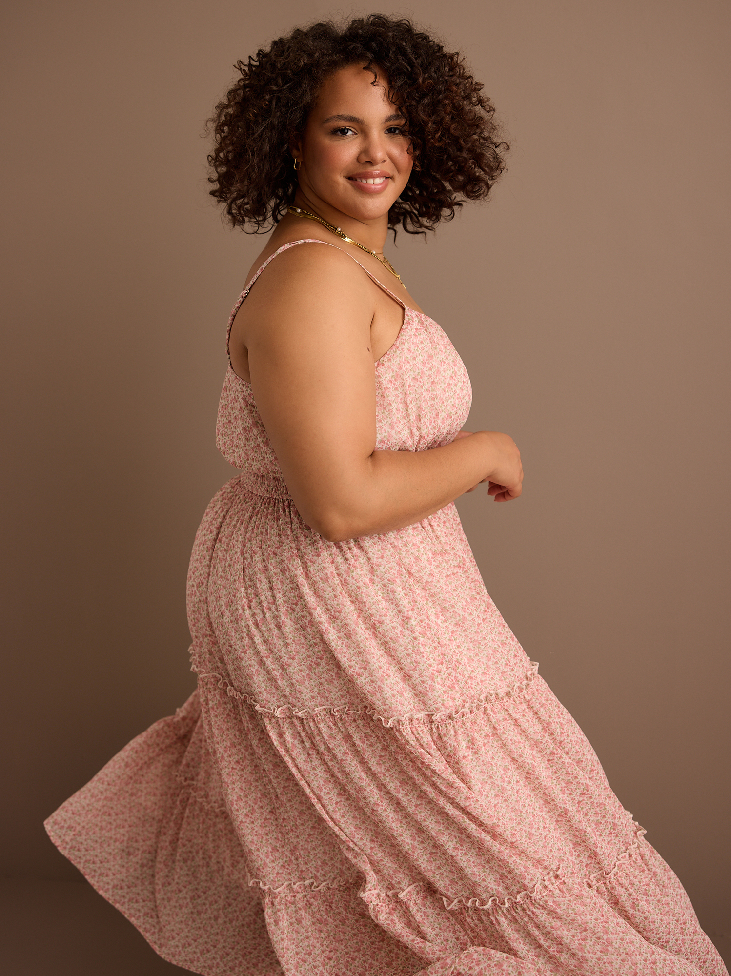 Katie Floral Tiered Maxi Dress