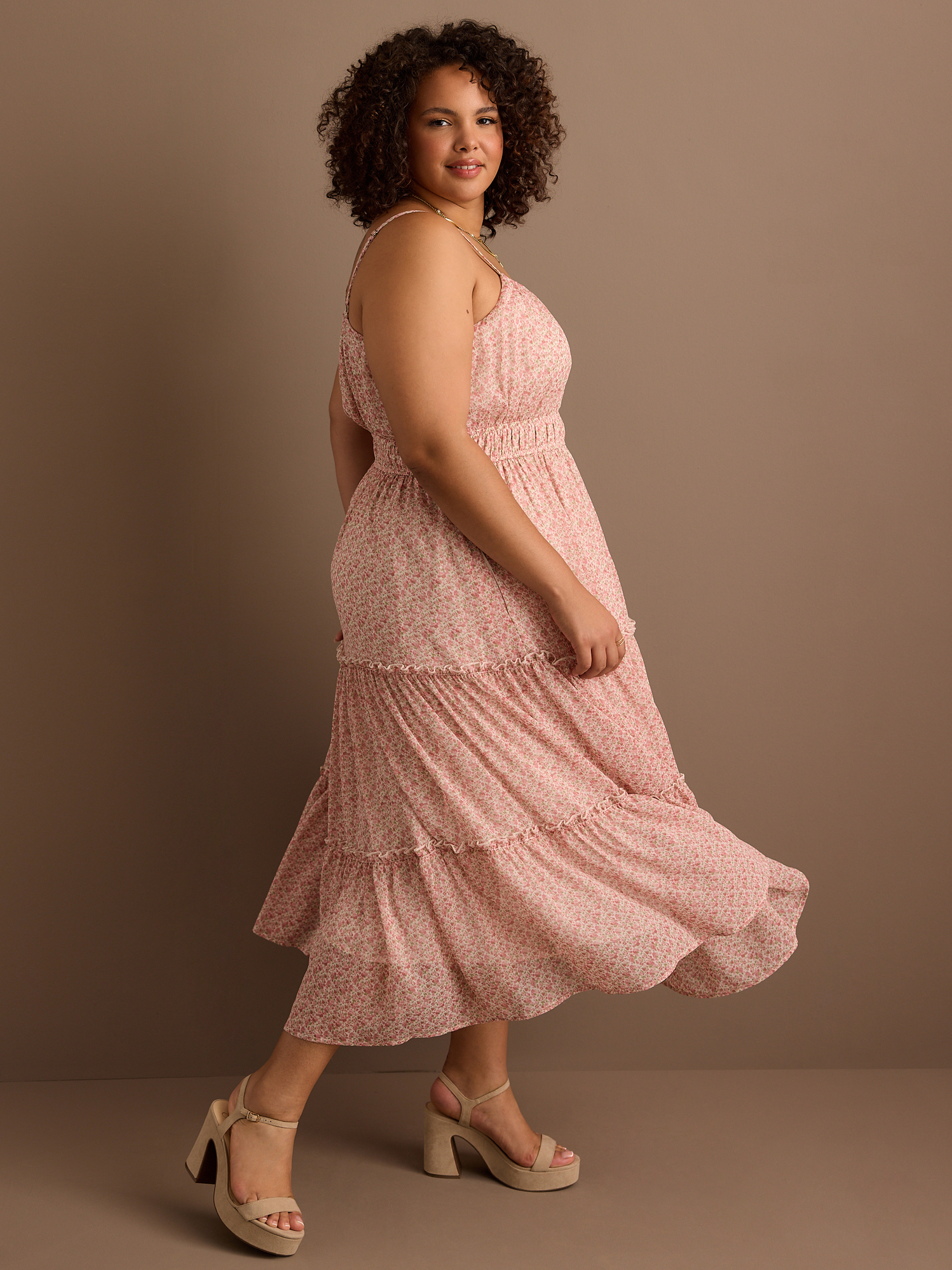 Katie Floral Tiered Maxi Dress