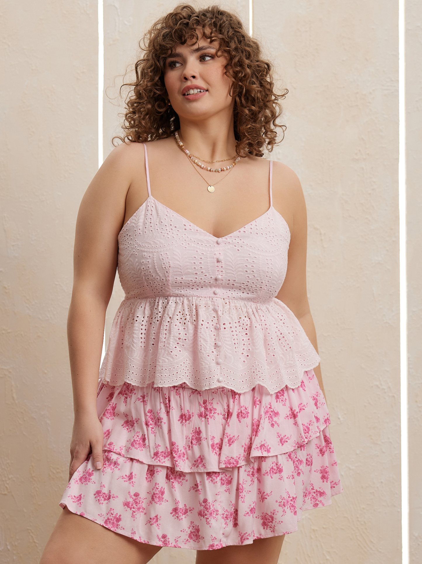 Carey Eyelet Tank Top