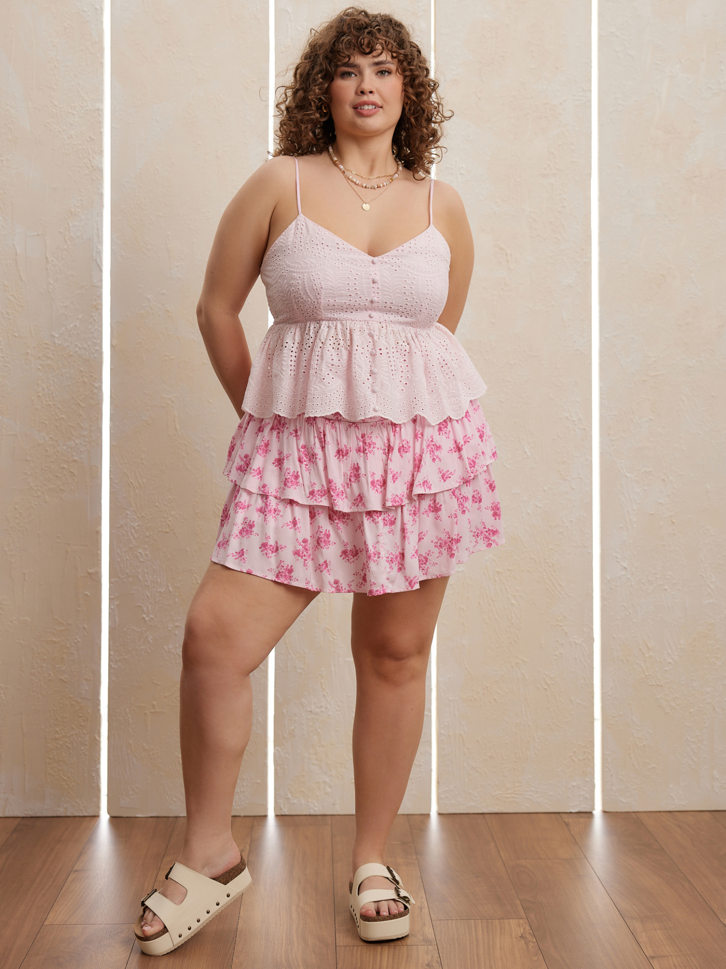 Carey Eyelet Tank Top