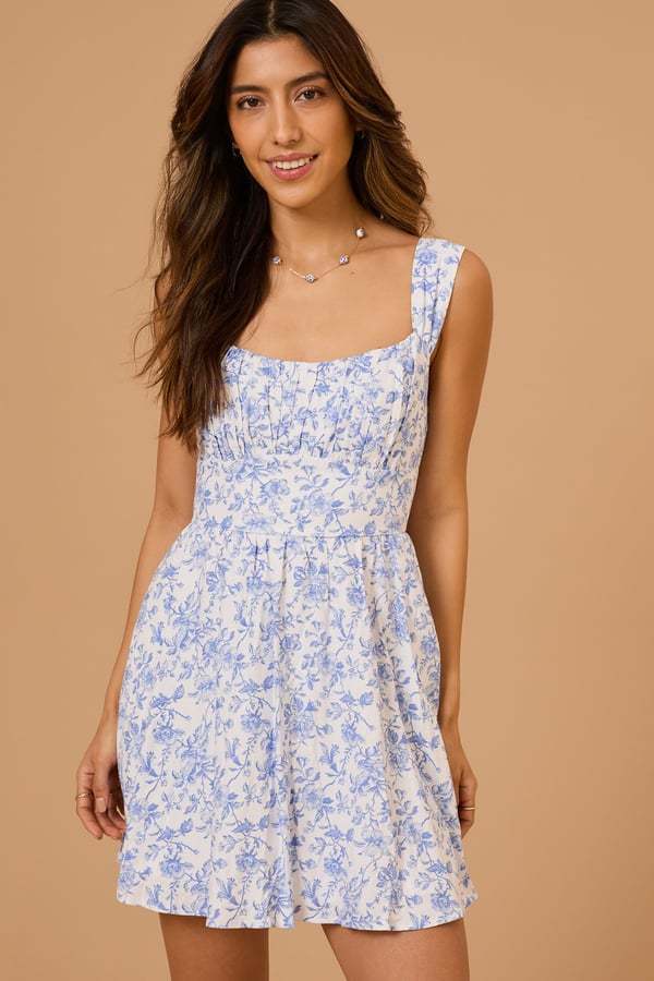 Lisa Floral Mini Dress