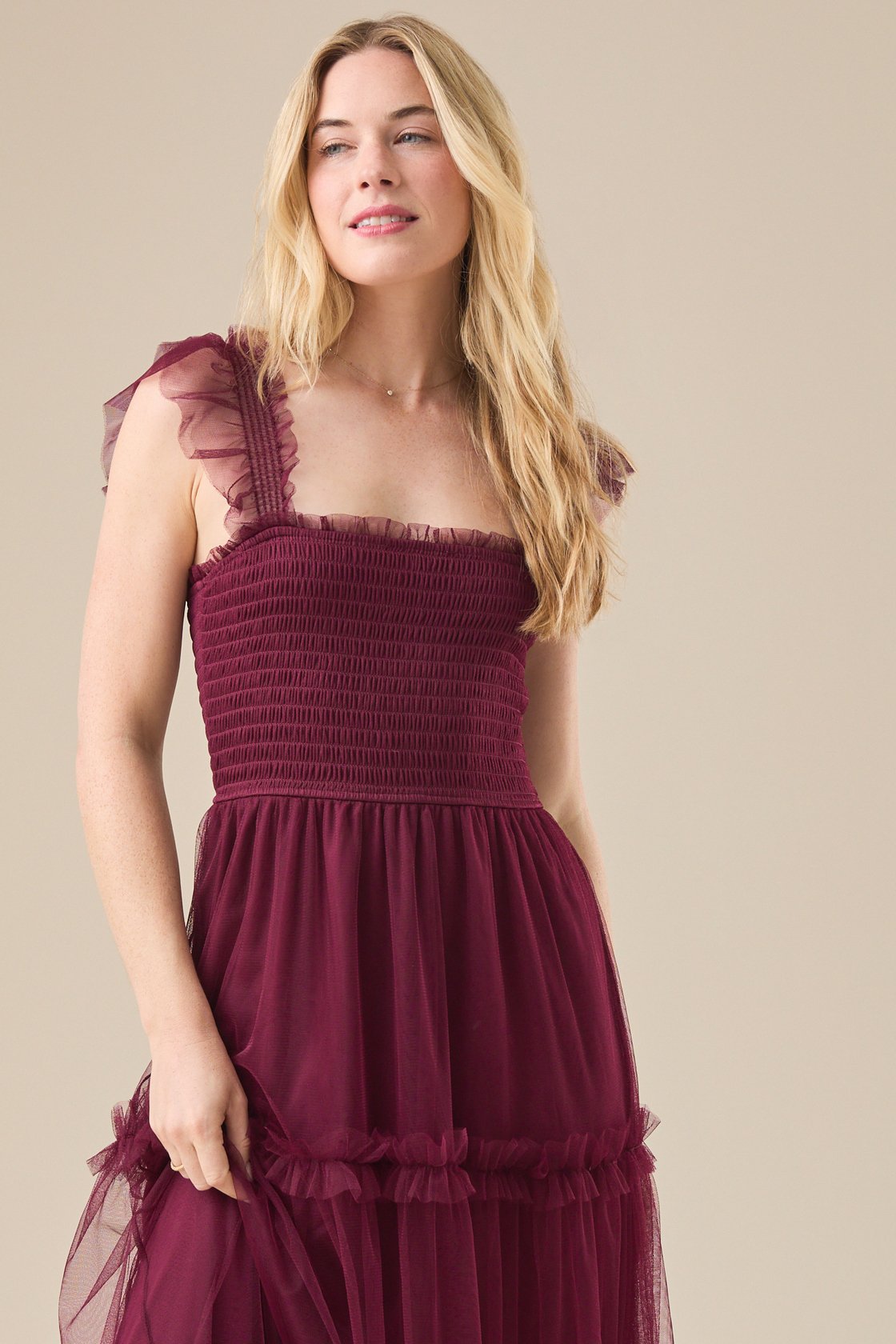 Kenna Tulle Maxi Dress
