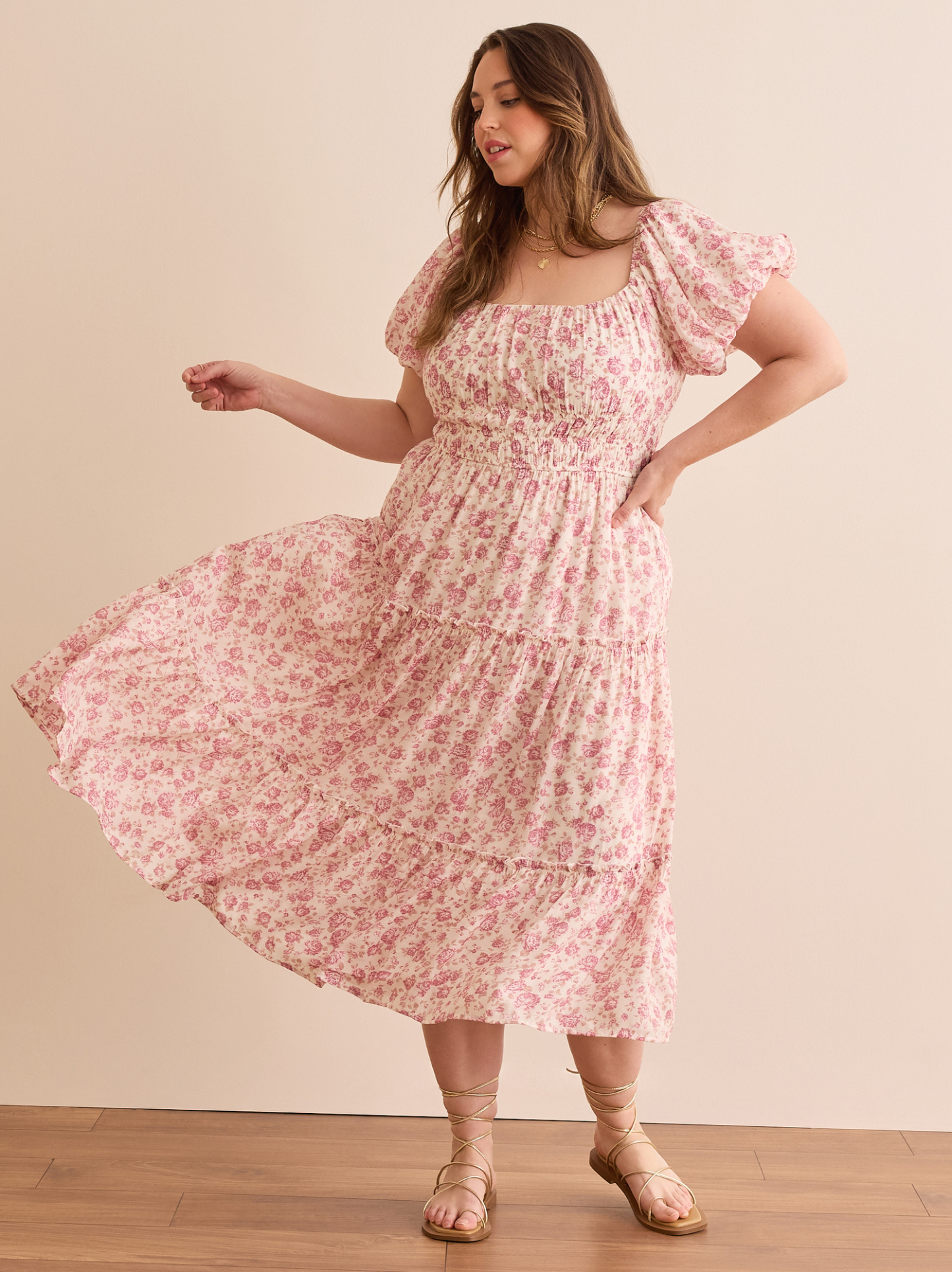 Millie Floral Maxi Dress