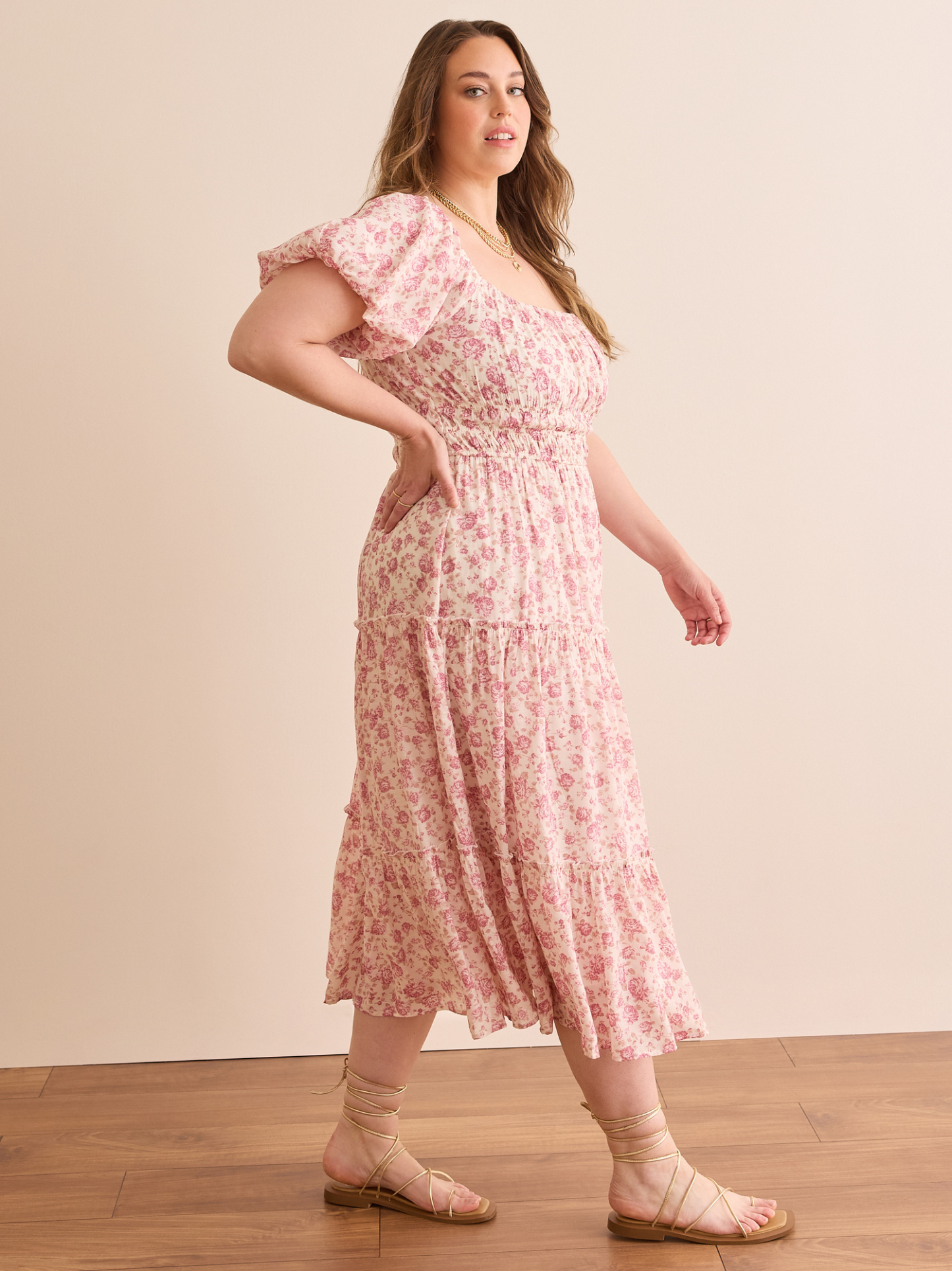 Millie Floral Maxi Dress