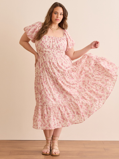 Millie Floral Maxi Dress