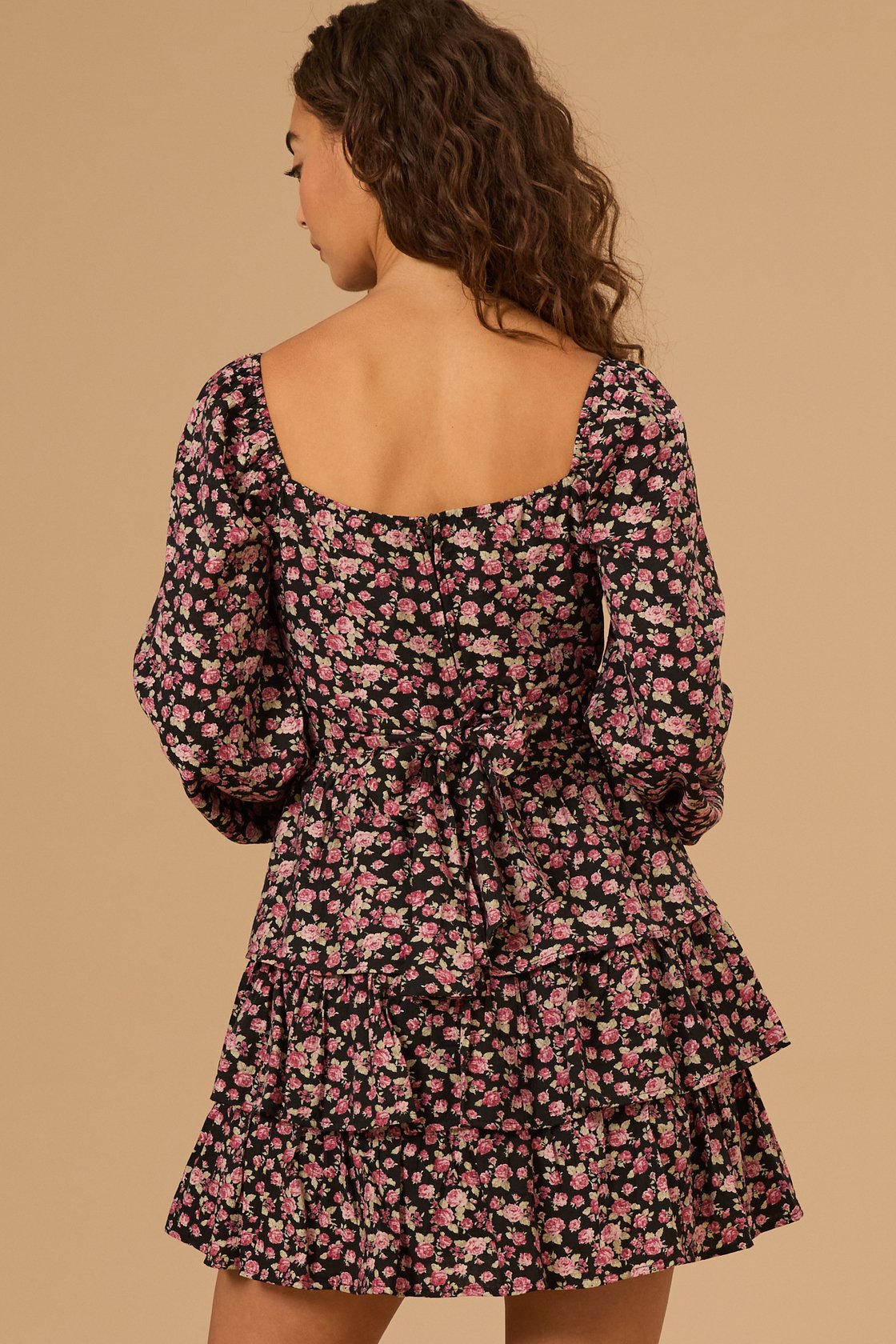 Taya Tiered Mini Dress